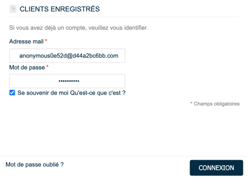 connecter nv mail anonyme